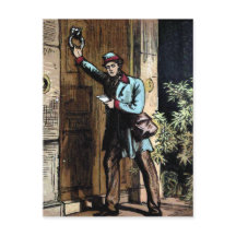 ilustracion de época "El Mailman"