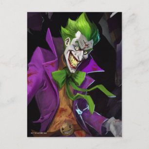 Postal Ilustración de la Crisis Infinita del Joker
