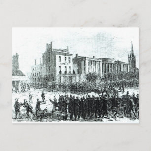 Postal Ilustracion de la revista 'Harper's Weekly'