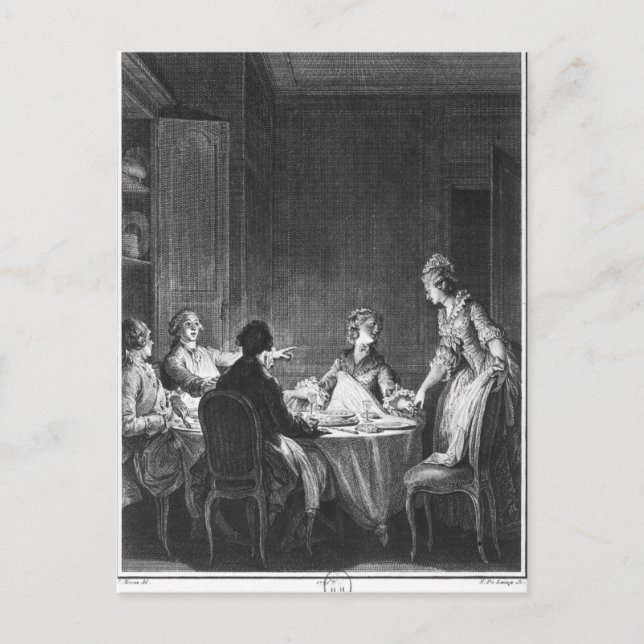 Postal Ilustracion de L'Emile (Anverso)