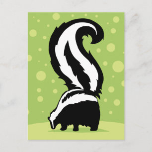Postal Ilustracion De Maletero Negrita Con Puntos Verdes