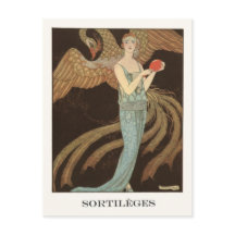 Ilustracion de moda George Barbier Art Deco