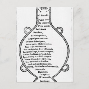 Postal Ilustracion de 'Pantagruel'