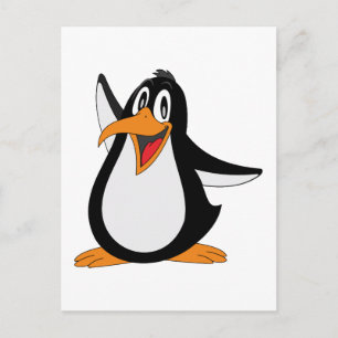 Postal Ilustracion de personalizado de animación del ping