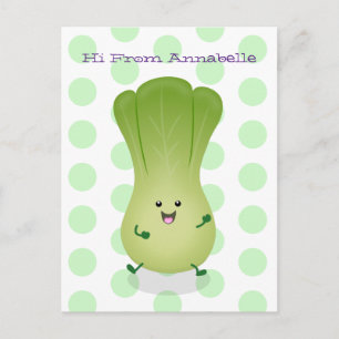 Postal Ilustracion de personalizado de bebé choy