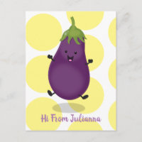 Ilustracion de personalizado de berenjenas de bere