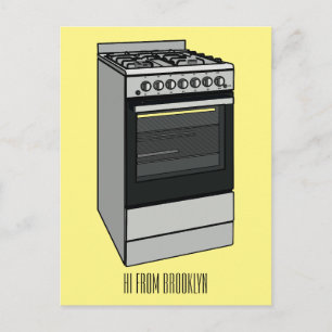 Postal Ilustracion de personalizado eléctrico