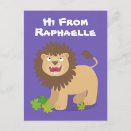Postal Ilustracion de personalizado ruidoso