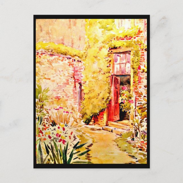 Postal Ilustracion de Postcard-Vintage-Beatrix Potter 2 (Anverso)