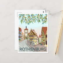 Ilustracion de viajes con vistas a la ciudad de Ro