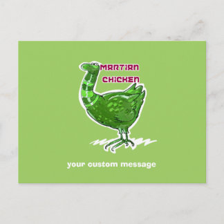 Postal ilustracion divertido estilo personalizado de poll