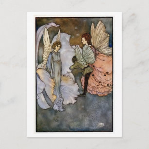 Postal ilustracion "Edmund Dulac"