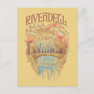 Postal Ilustración en acuarela de la Comunidad de RIVENDE