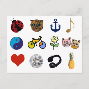 Postal ilustracion lindo