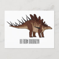 Ilustracion personalizado de Kentrosaurus