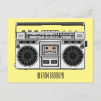 Ilustracion personalizado de radio