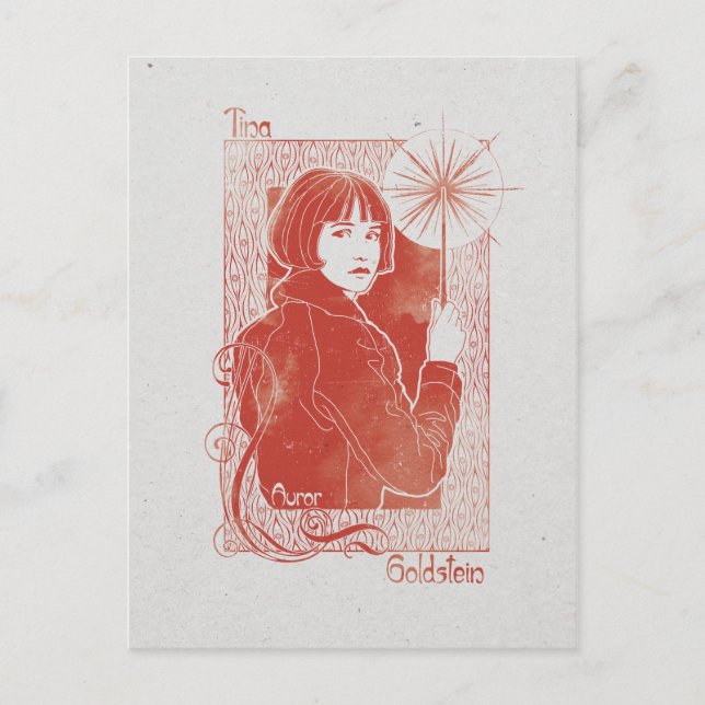 POSTAL ILUSTRACION PORPENTINA GOLDSTEIN™ (Anverso)