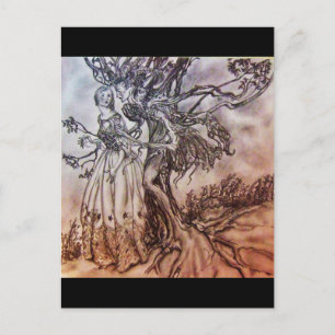 Postal Ilustracion postcard-vintage-Rackham 11