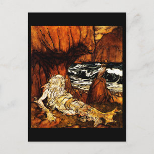 Postal Ilustracion postcard-vintage-Rackham 12