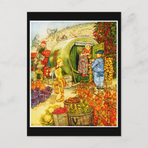 Postal Ilustracion postcard-vintage-Rackham 14