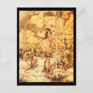 Postal Ilustracion postcard-vintage-Rackham 22