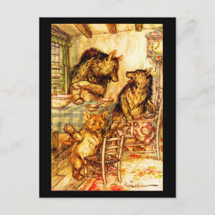Postal Ilustracion Postcard-Vintage-Rackham 36