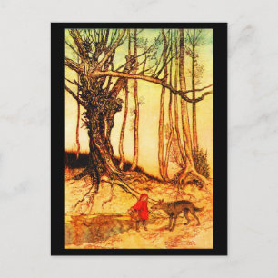 Postal Ilustracion Postcard-Vintage-Rackham 37