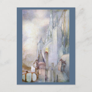 Postal Ilustracion Raro 1912 Fantasía de cosecha