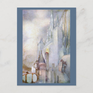 Postal Ilustracion Raro 1912 Fantasía de cosecha