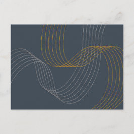 Postal Ilustracion sencillo, moderno, elegante, fresco y 