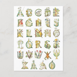 Postal Ilustracion vintage de Ottilia Adelborg