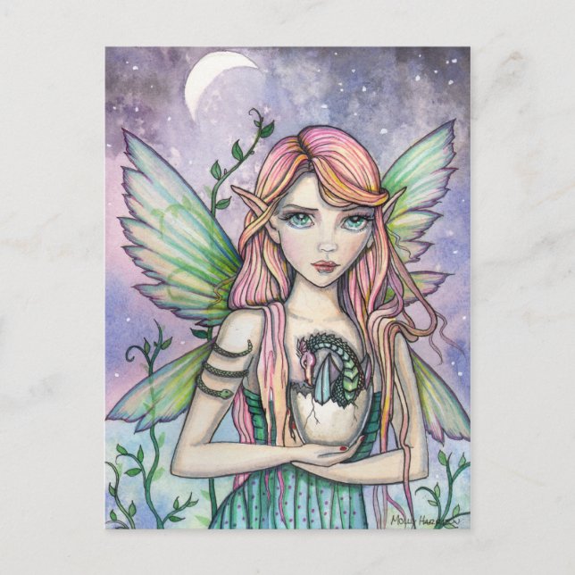 Postal "ilustraciones de molly harrison" (Anverso)