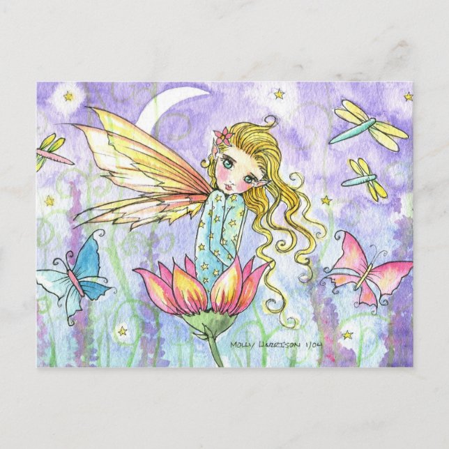 Postal "ilustraciones de molly harrison" (Anverso)