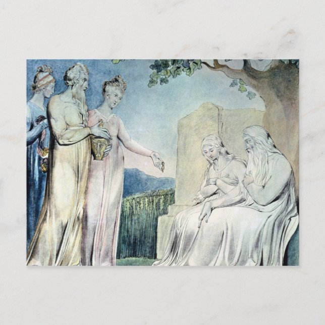 Postal Ilustraciones del libro del trabajo (Anverso)