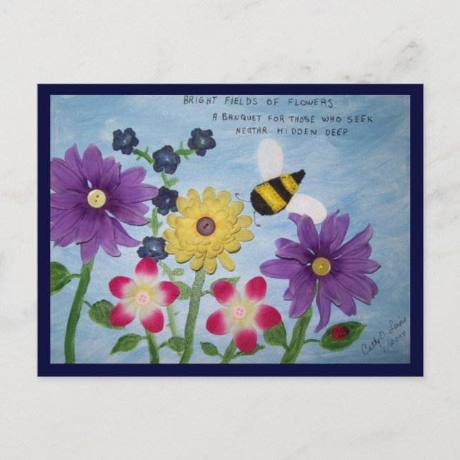 Postal ilustrada del Haiku (Anverso)