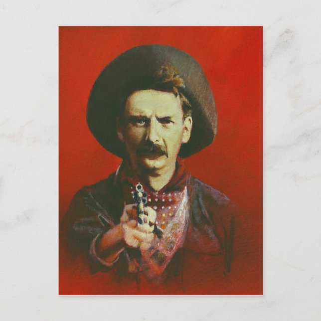 Postal Ilustrada Wild West (Anverso)