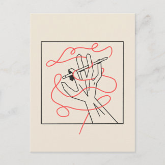 Postal Ilustrador encubierto