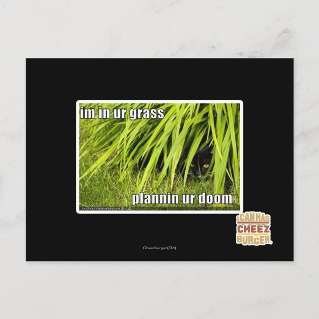 Postal im en tu hierba (Anverso)
