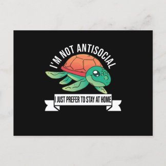 Postal I'm Not Antisocial I Just Prefer To Stay At Home