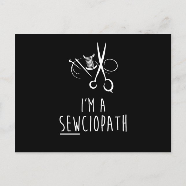 Postal IM Un Humor De Sewciopath Divertido De Cosquilleo (Anverso)