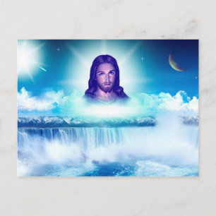 Postal imagem de jesus