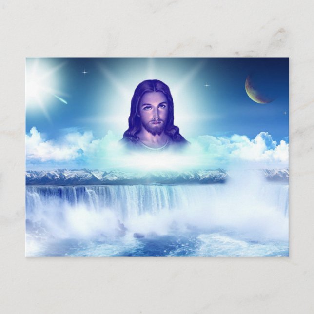 Postal imagem de jesus (Anverso)