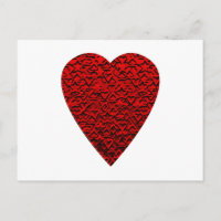 Imagen brillante del Corazón Rojo.