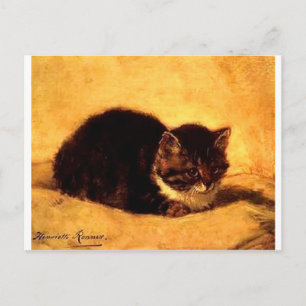 Postal imagen de clip-gato-art-11