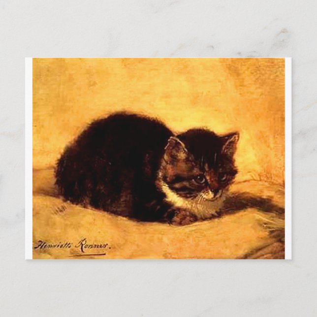Postal imagen de clip-gato-art-11 (Anverso)
