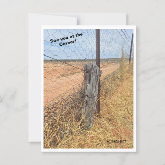 Postal Imagen de Corner, donde se reúnen 3 estados.