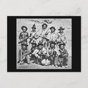 Postal Imagen de Eadweard J. Muybridge de indios Modoc