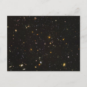 Postal Imagen de espacio de campo ultraprofundo Hubble