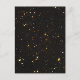 Postal Imagen de espacio de campo ultraprofundo Hubble