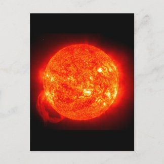 Postal Imagen de espacio solar